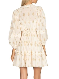 South Hampton Lorien Cotton Voile Minidress