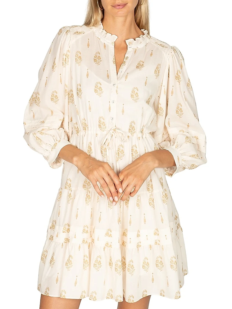 South Hampton Lorien Cotton Voile Minidress