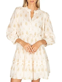 South Hampton Lorien Cotton Voile Minidress