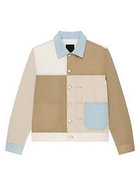 Patchwork Jacket Upcycled Denim