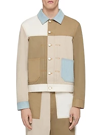 Patchwork Jacket Upcycled Denim