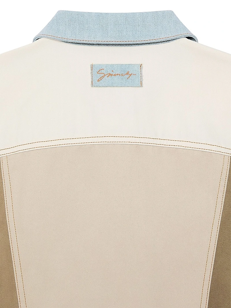 Patchwork Jacket Upcycled Denim