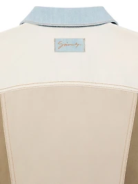 Patchwork Jacket Upcycled Denim