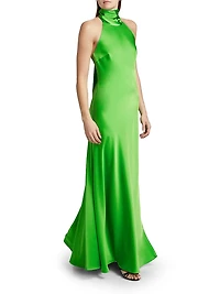 Isabelle Satin Gown