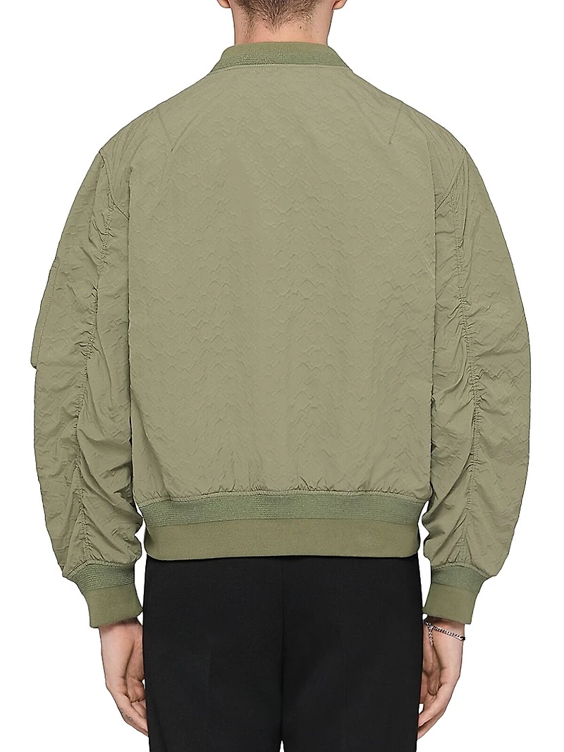Bomber Jacket Textured Monogram 72