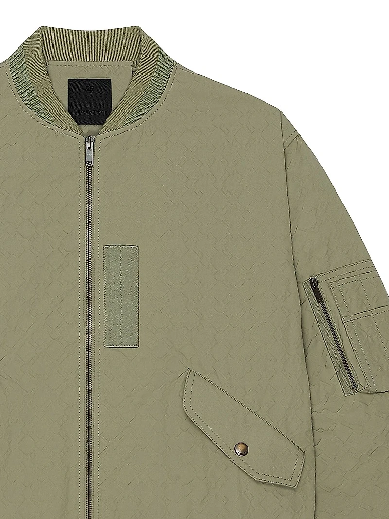 Bomber Jacket Textured Monogram 72