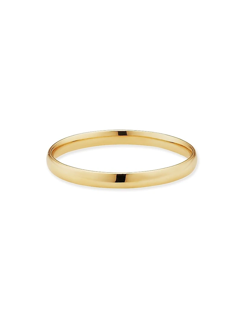 14K Yellow Gold Forever Band Stack Ring