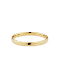 14K Yellow Gold Forever Band Stack Ring