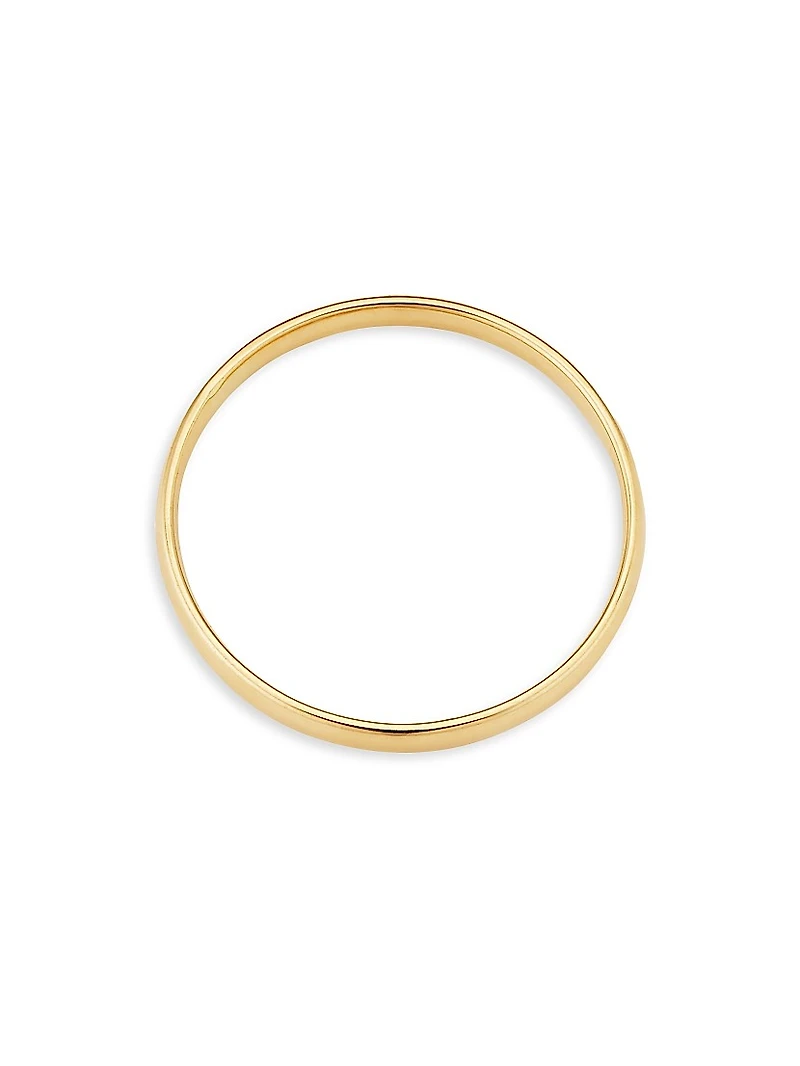 14K Yellow Gold Forever Band Stack Ring