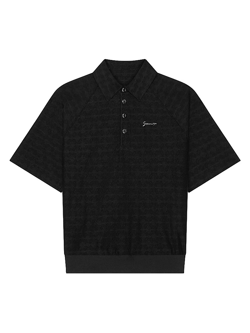Polo Shirt Monogram 72 Jacquard