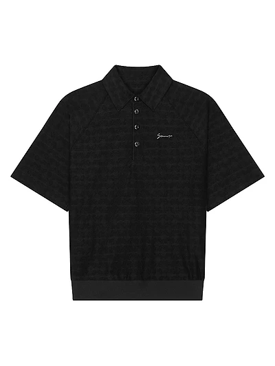 Polo Shirt Monogram 72 Jacquard
