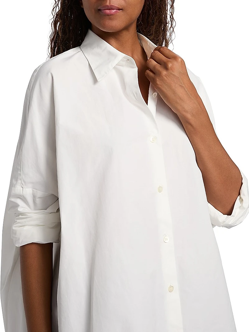 Casia Oversized Button-Front Shirt