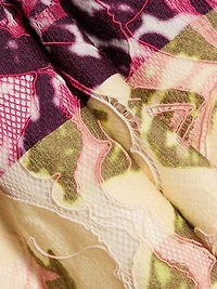 Debano Printed Column Midi-Dress