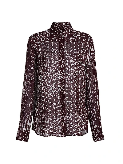 Chowy Dyed Print Blouse