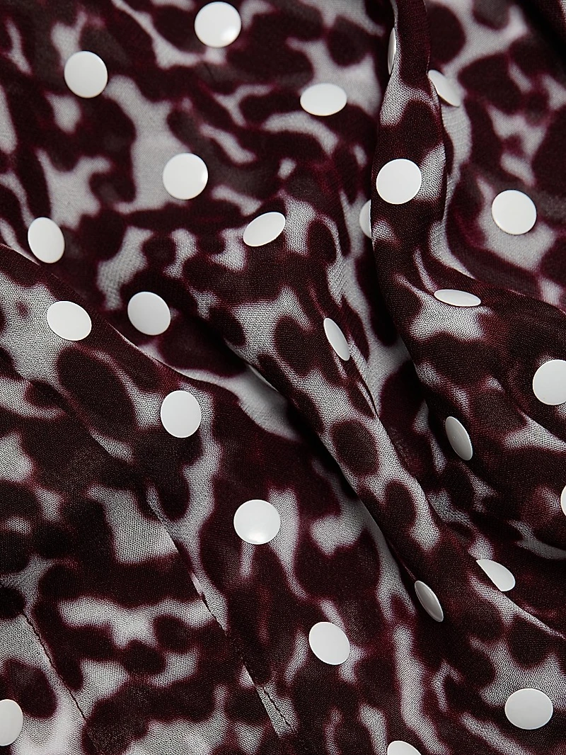 Chowy Dyed Print Blouse