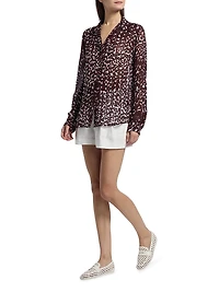 Chowy Dyed Print Blouse