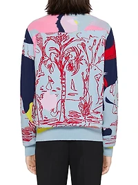 Sweater Cotton with Jacquard