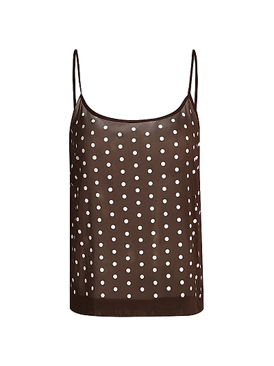 Calipso Polka Dot Tank