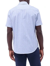 Miles OoohCotton® Button-Front Short-Sleeve Shirt