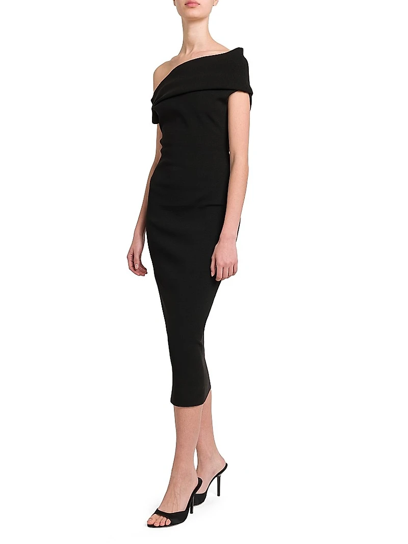Debra Off-the-Shoulder Sheath Dress