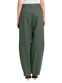 Ariele Cotton Pleated Pants