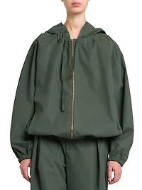 Eugenia Cotton Hooded Jacket
