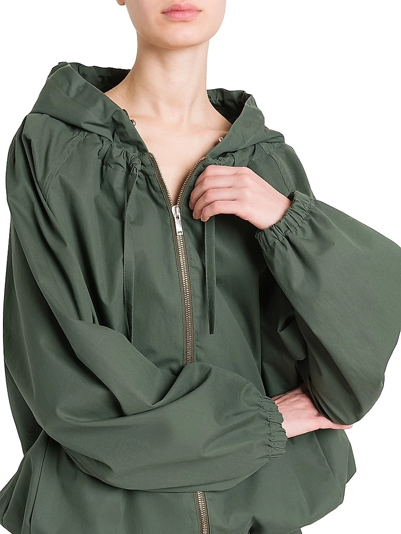 Eugenia Cotton Hooded Jacket