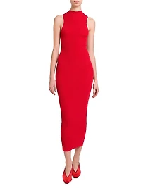 Cosima Rib-Knit Maxi Dress