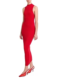 Cosima Rib-Knit Maxi Dress