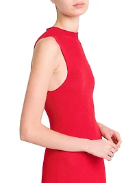 Cosima Rib-Knit Maxi Dress
