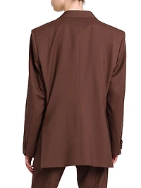 Amedeo Virgin Wool Double-Breasted Blazer