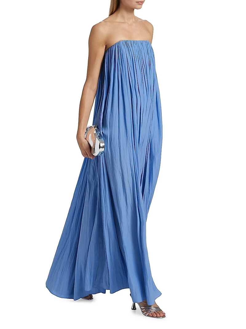 Wynn Strapless Column Gown