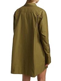 Jori Poplin Utility Shirtdress