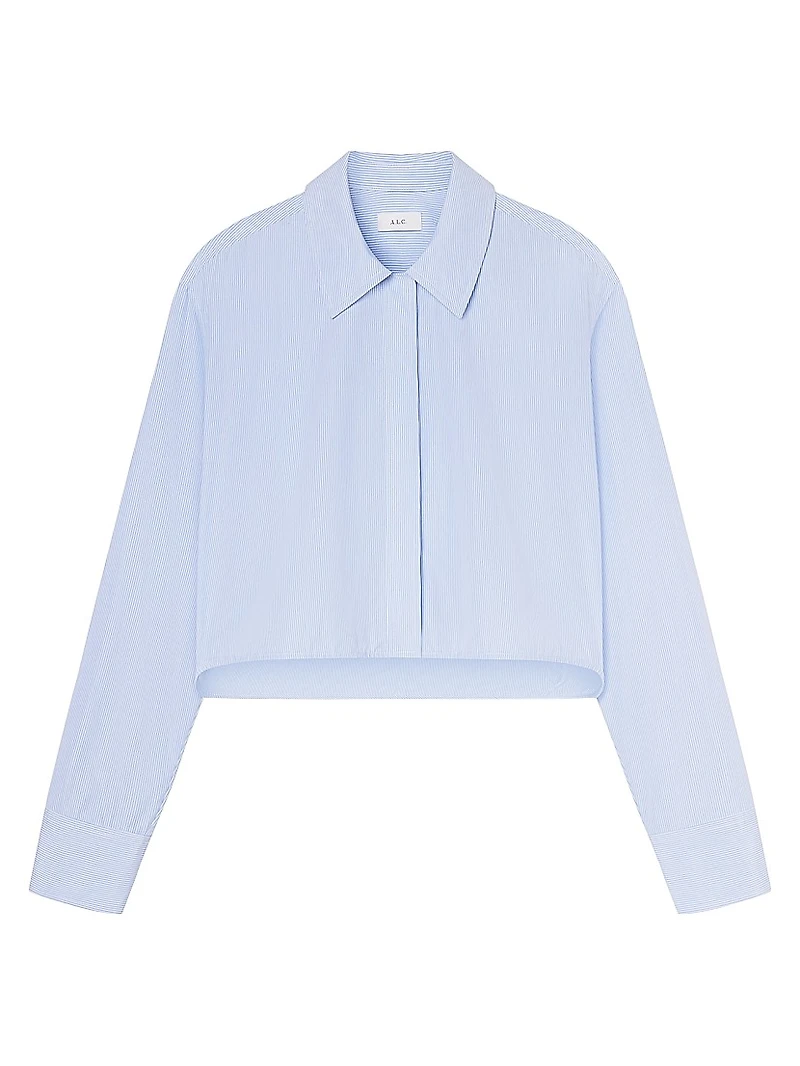 Maude Boxy Button-Front Top