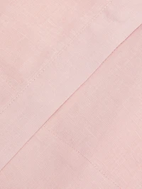 Beau Belted Linen Halter Minidress