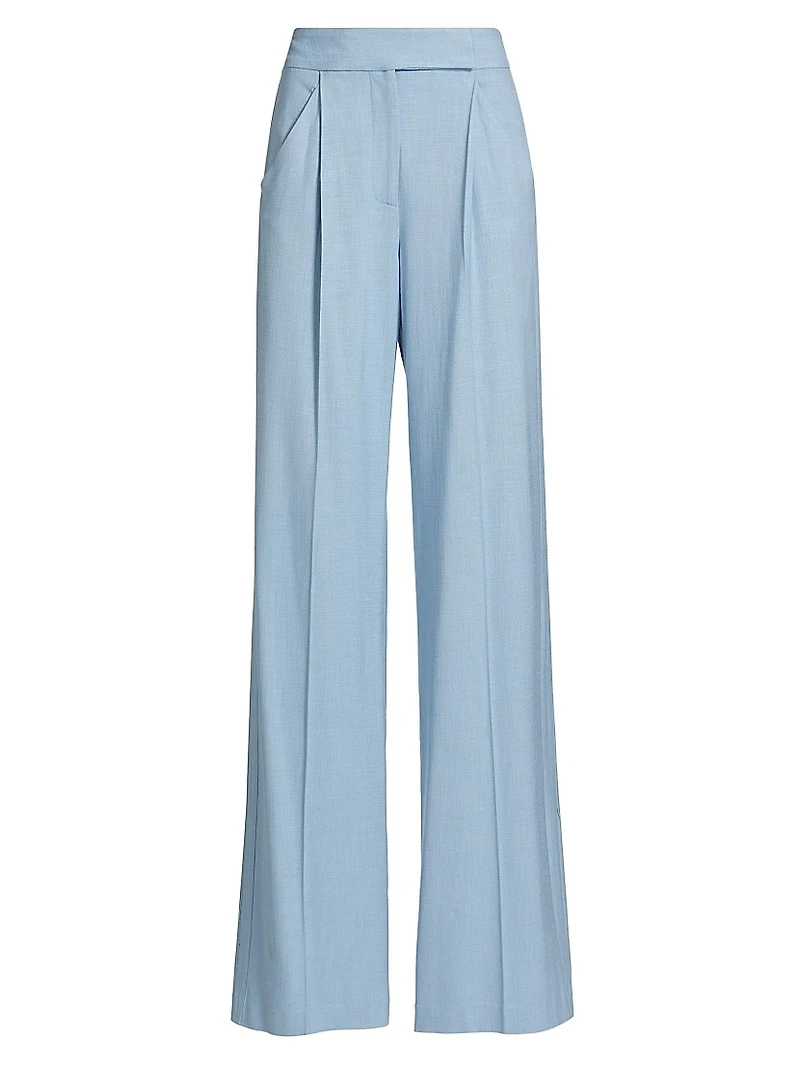 Marbeau High-Rise Wide-Leg Pants