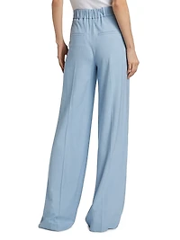 Marbeau High-Rise Wide-Leg Pants