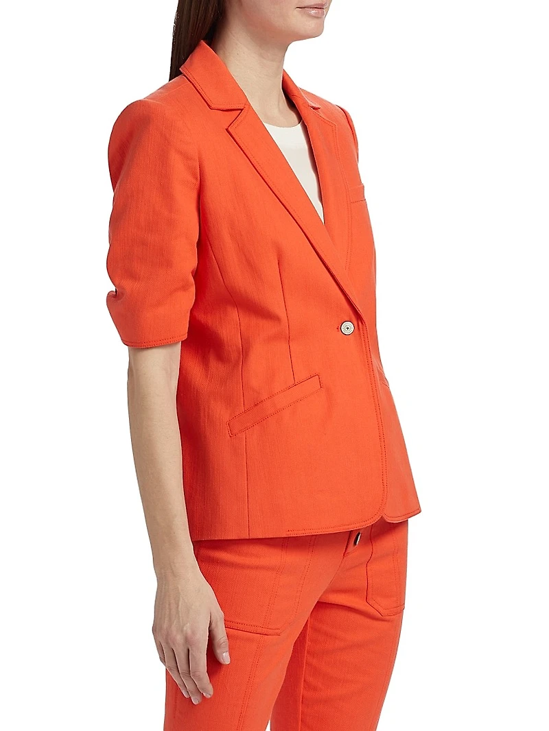 Khloe Short-Sleeve Blazer