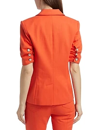 Khloe Short-Sleeve Blazer