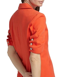 Khloe Short-Sleeve Blazer