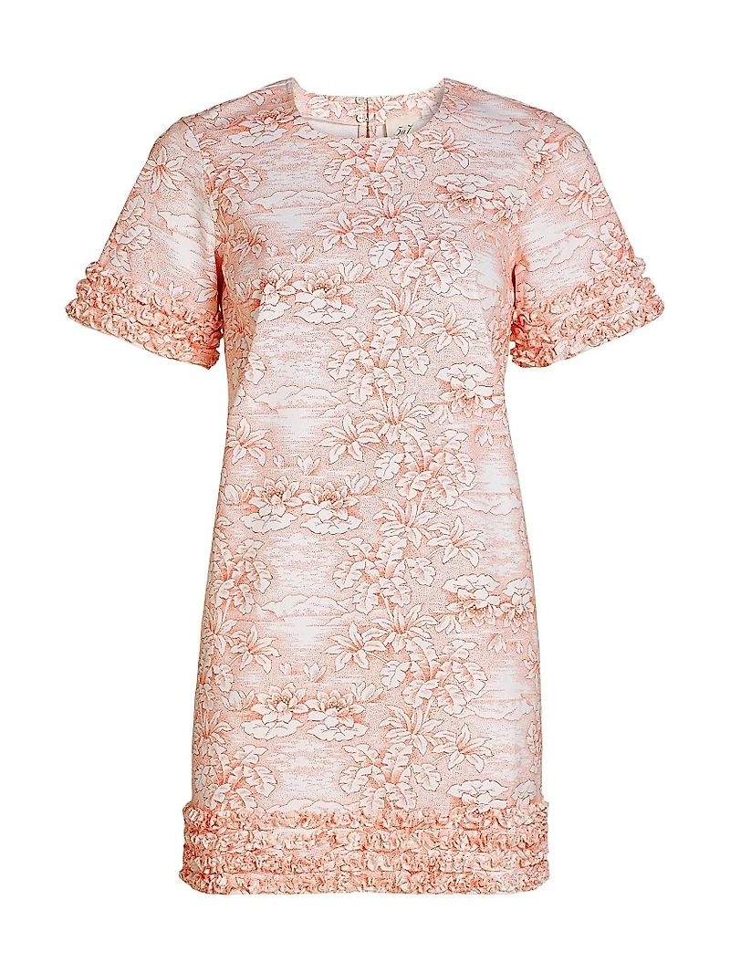 Ashton Floral Stretch-Cotton Minidress