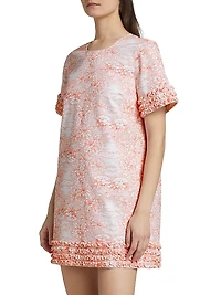 Ashton Floral Stretch-Cotton Minidress