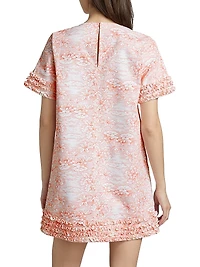 Ashton Floral Stretch-Cotton Minidress
