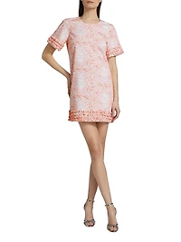 Ashton Floral Stretch-Cotton Minidress