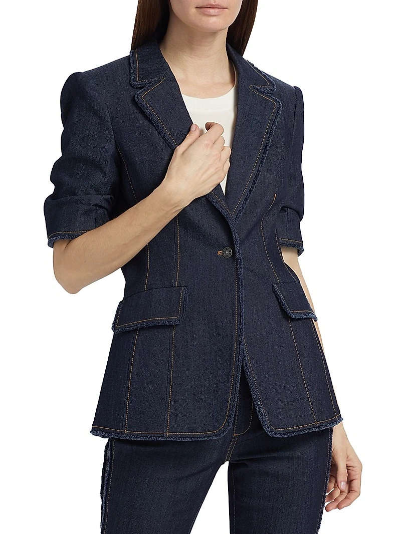 Sallie Short-Sleeve Jacket