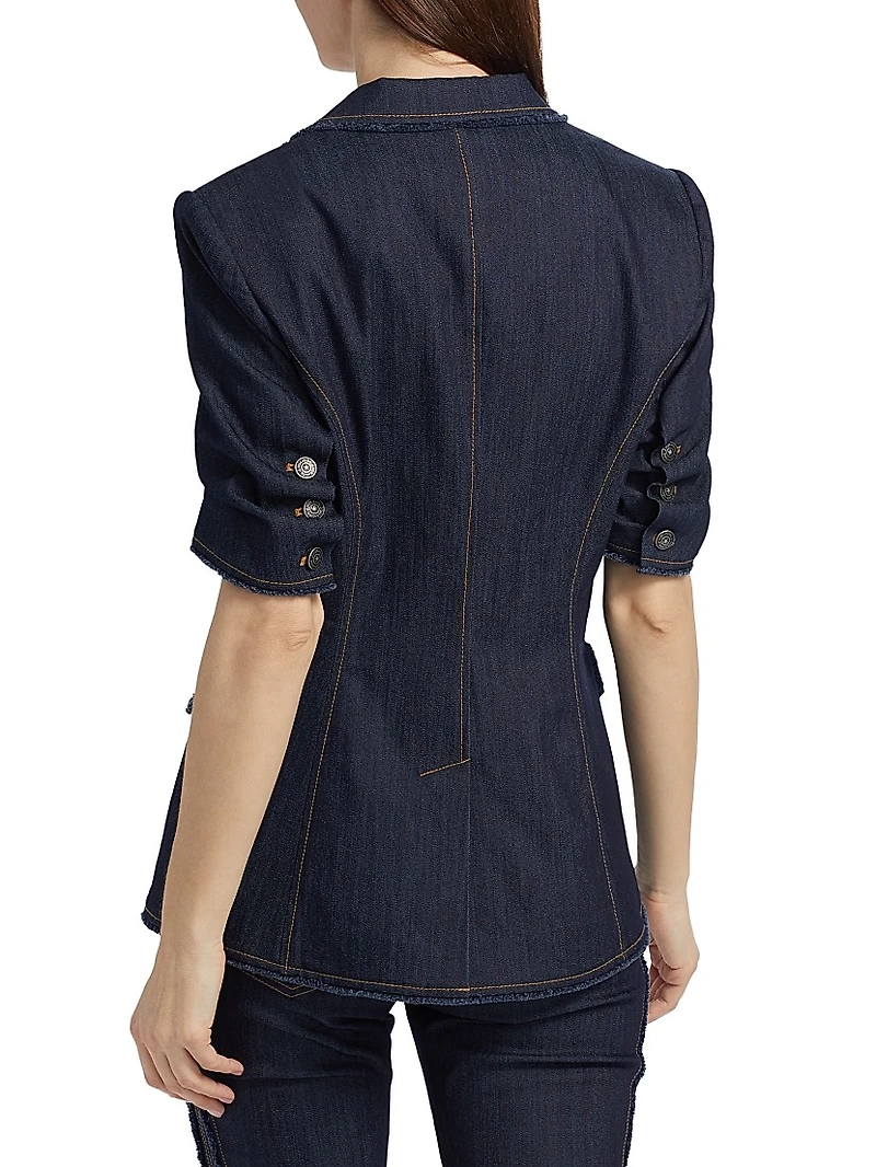 Sallie Short-Sleeve Jacket