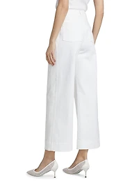 Betsy Stretch-Denim Wide-Leg Jeans