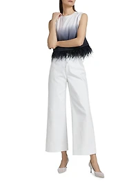 Betsy Stretch-Denim Wide-Leg Jeans