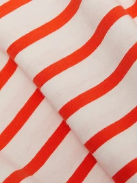 Mahlia Striped Tie-Waist Minidress