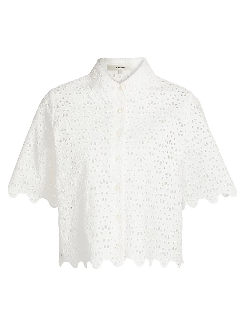 The Deco Eyelet Top